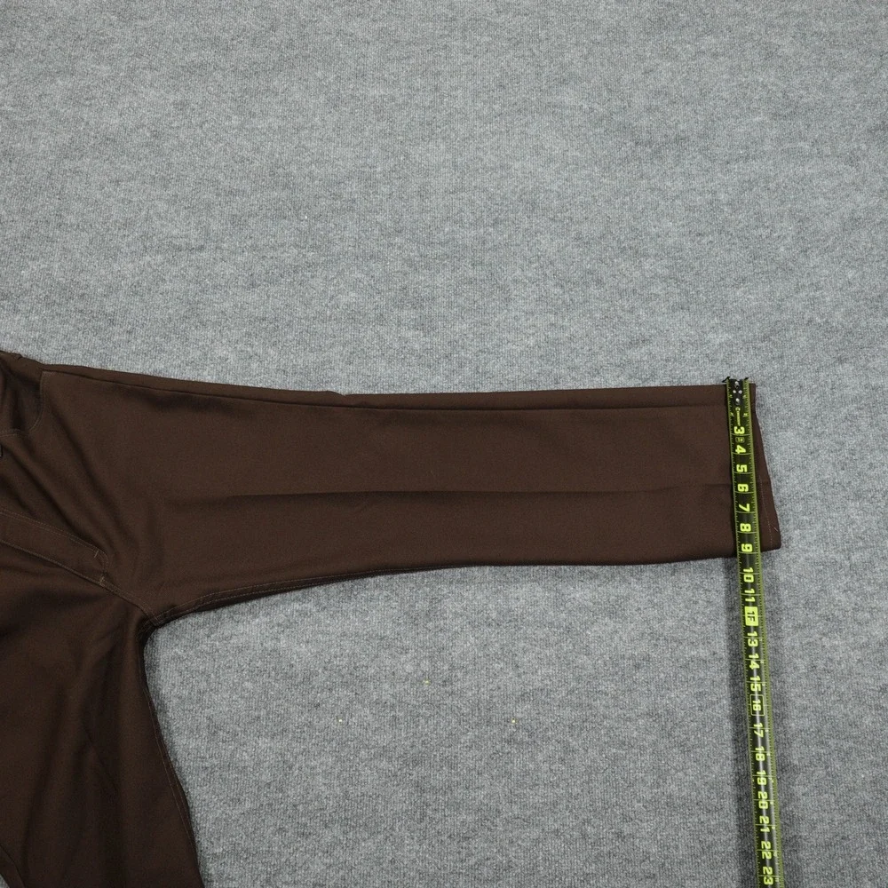 Vintage Wrangler Jeans Mens 38x30 Brown Wrancher Dress Slacks Flare Leg